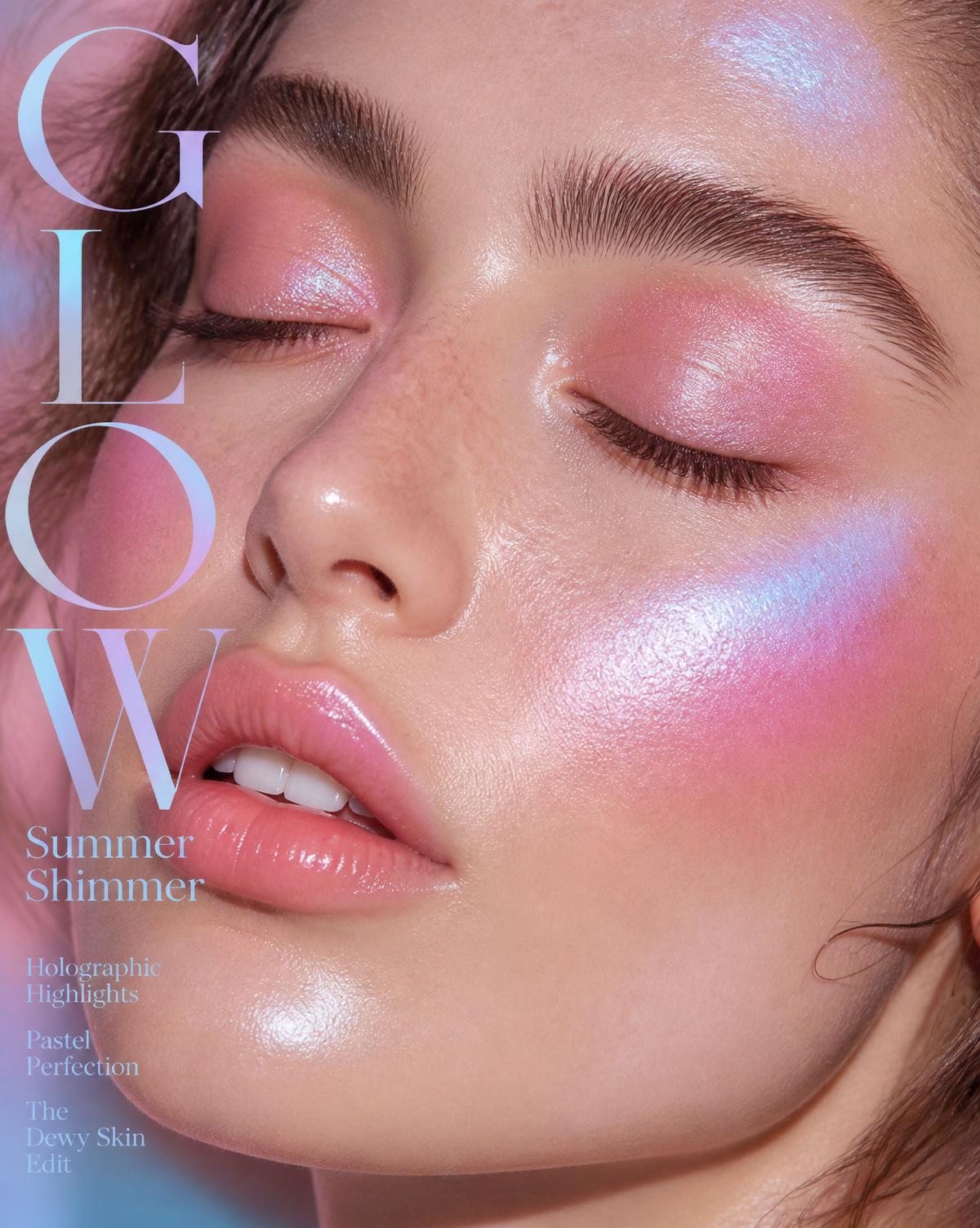 Editorial beauty macro